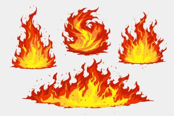 Download Cartoon Fire Flame Effects - Effect Collection