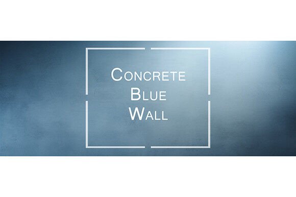 Download Concrete Blue Wall - Blue Collection