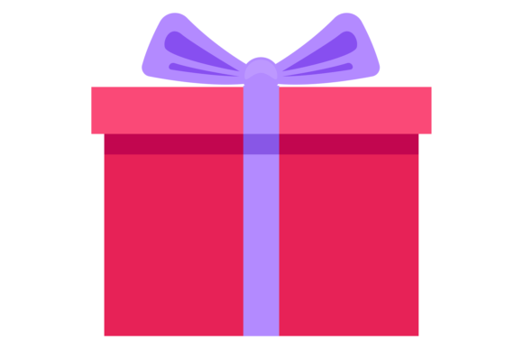 Download Red Gift Box Icon. Holiday Present Symbo - Holiday Collection