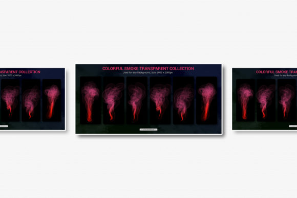 Download Colored Smoke Flame Transparent Set - Premium Resources